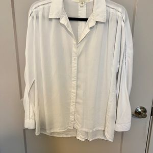 Anthropology (Cloth & Stone) perfect white shirt